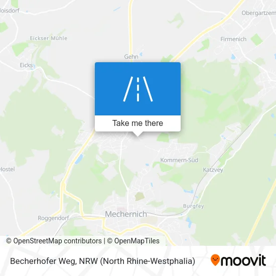 Карта Becherhofer Weg