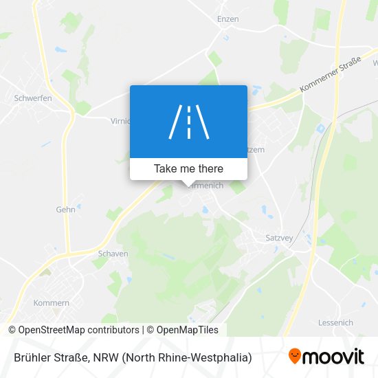 Brühler Straße map