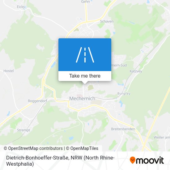 Dietrich-Bonhoeffer-Straße map