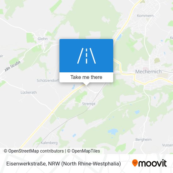 Eisenwerkstraße map