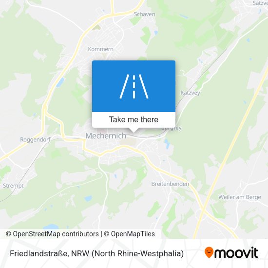Friedlandstraße map