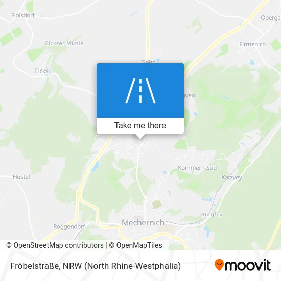 Карта Fröbelstraße