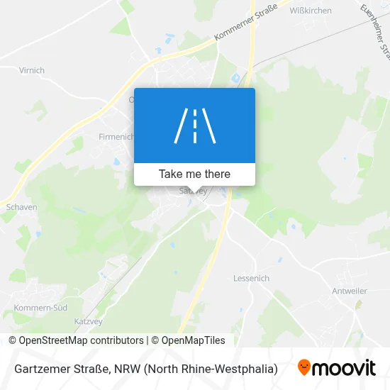 Gartzemer Straße map
