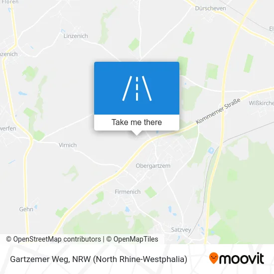 Gartzemer Weg map