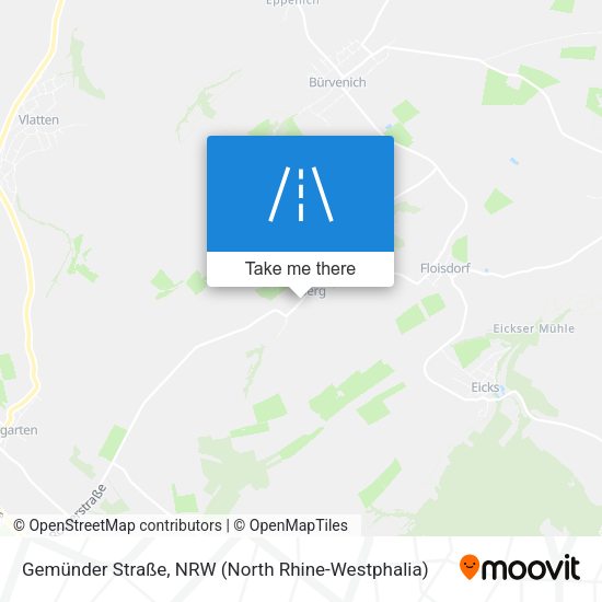 Gemünder Straße map