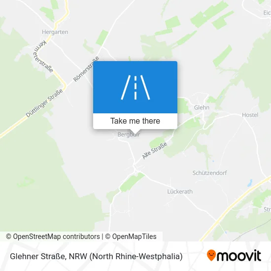 Glehner Straße map