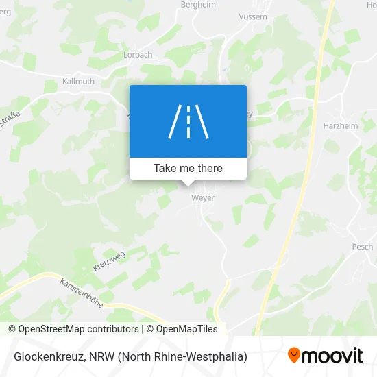 Glockenkreuz map