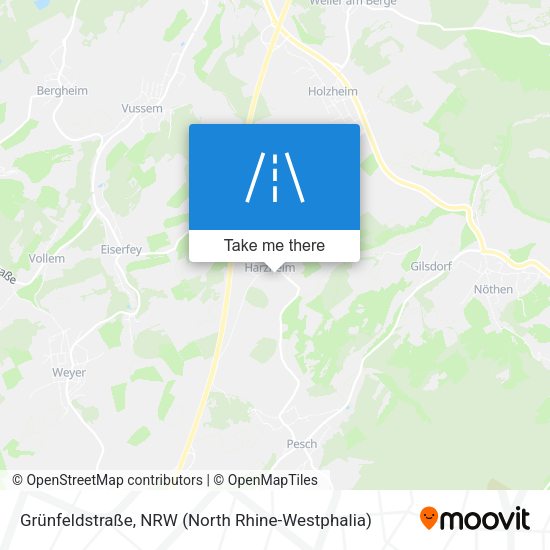 Grünfeldstraße map