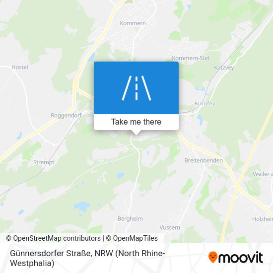 Günnersdorfer Straße map