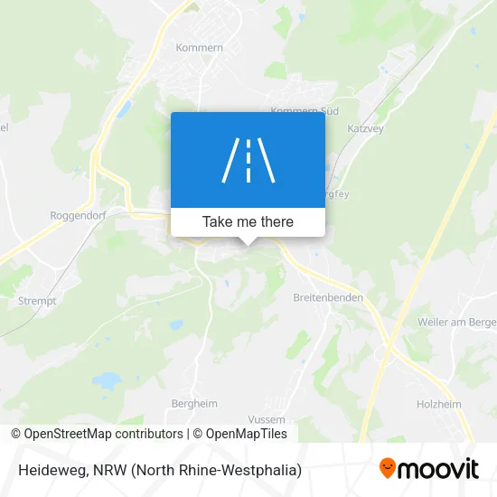 Карта Heideweg