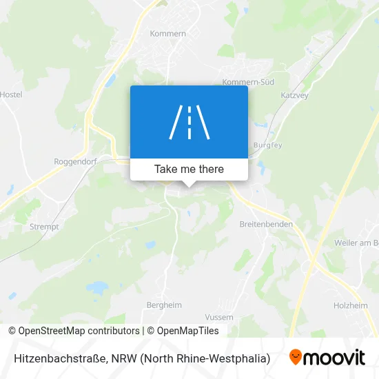 Hitzenbachstraße map