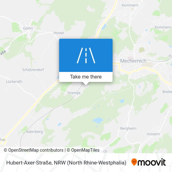 Hubert-Axer-Straße map