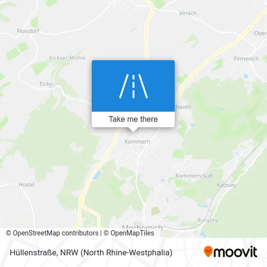 Карта Hüllenstraße