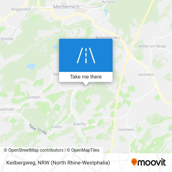 Карта Keilbergweg
