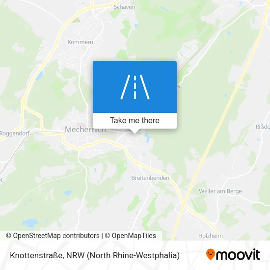 Карта Knottenstraße
