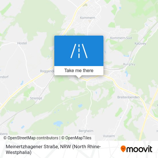 Meinertzhagener Straße map