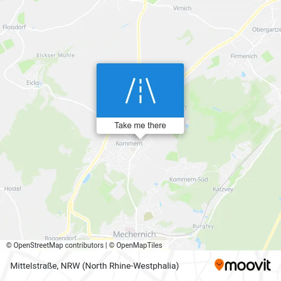 Карта Mittelstraße