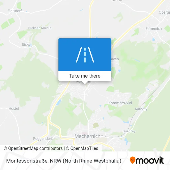 Карта Montessoristraße
