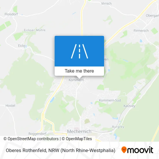 Карта Oberes Rothenfeld