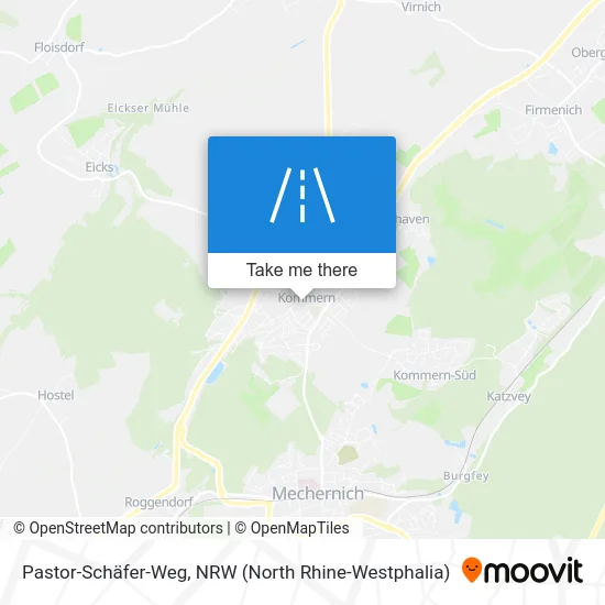 Карта Pastor-Schäfer-Weg