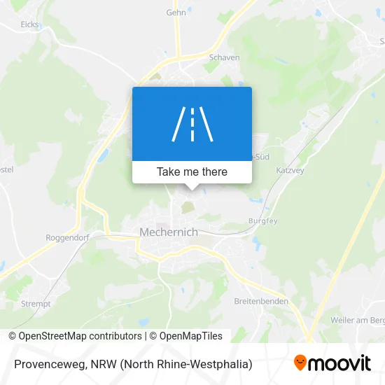 Карта Provenceweg