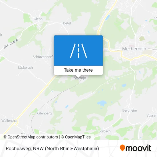 Rochusweg map