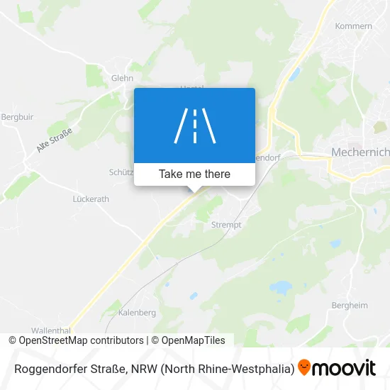 Roggendorfer Straße map