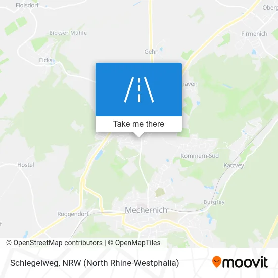 Schlegelweg map