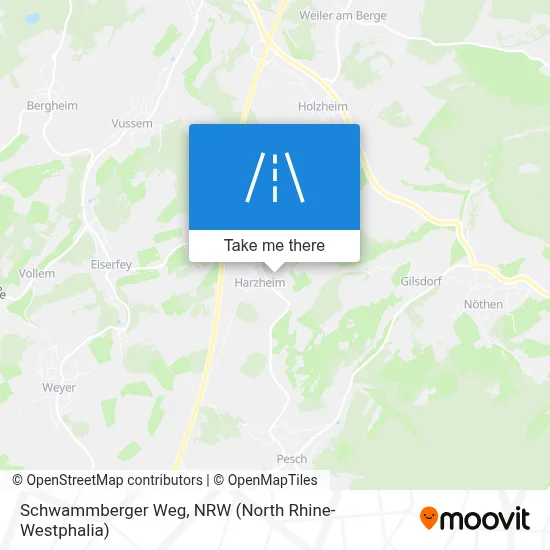 Schwammberger Weg map