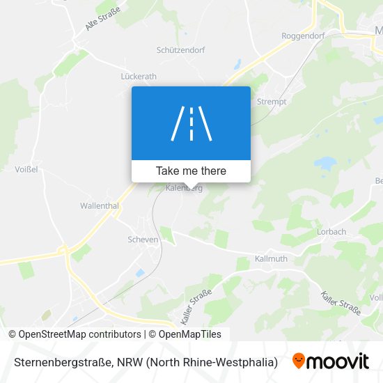 Sternenbergstraße map