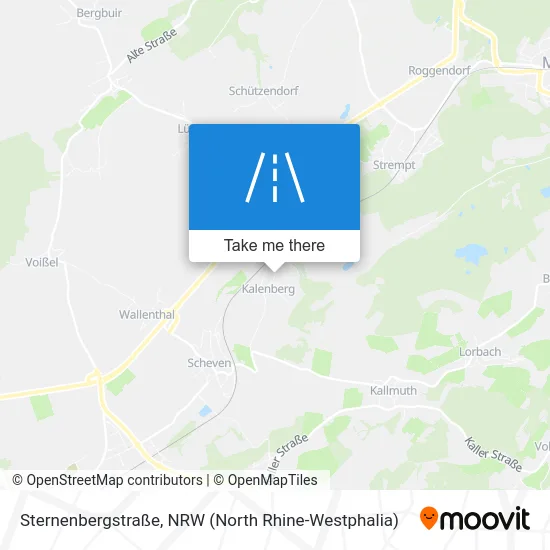 Sternenbergstraße map