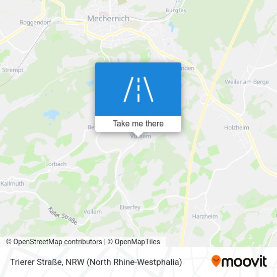 Trierer Straße map