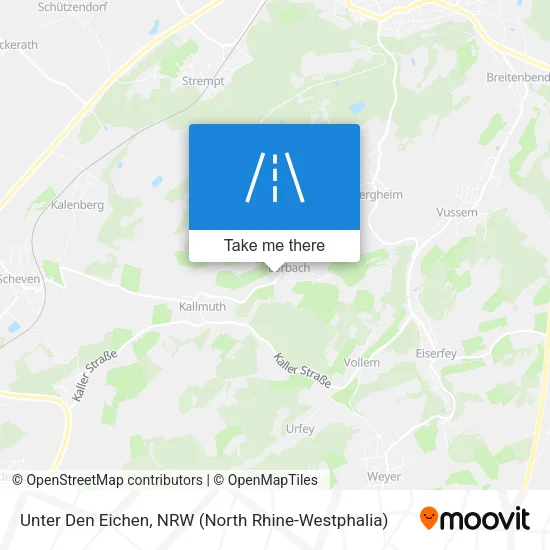Карта Unter Den Eichen