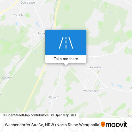 Карта Wachendorfer Straße