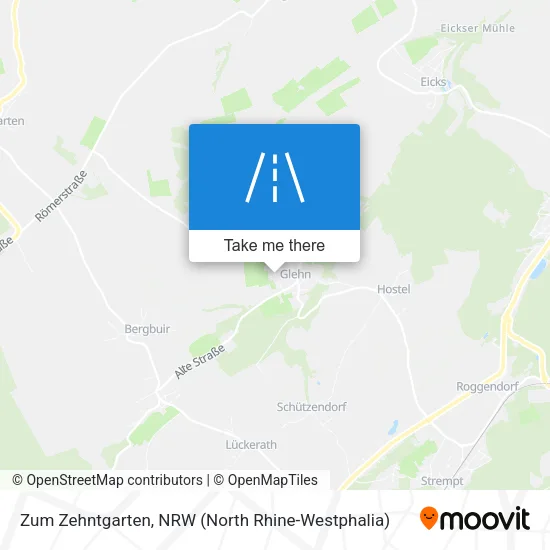Карта Zum Zehntgarten