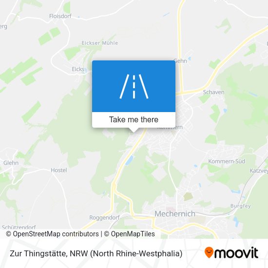 Zur Thingstätte map