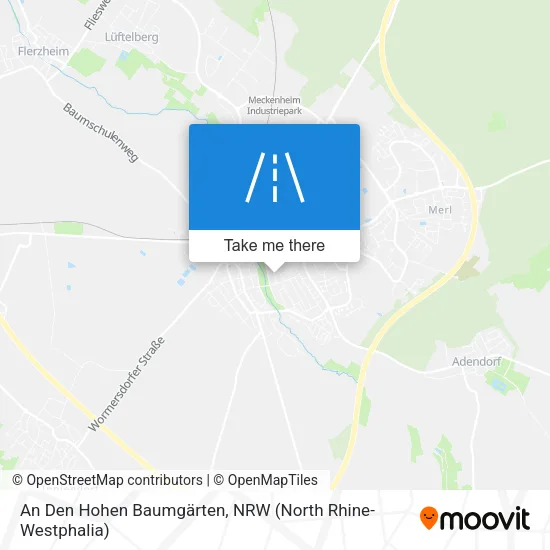 Карта An Den Hohen Baumgärten