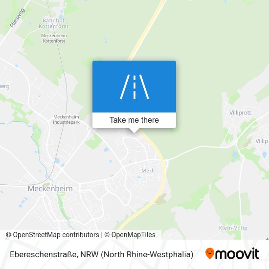Ebereschenstraße map