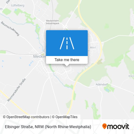 Elbinger Straße map