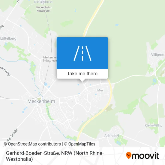 Карта Gerhard-Boeden-Straße