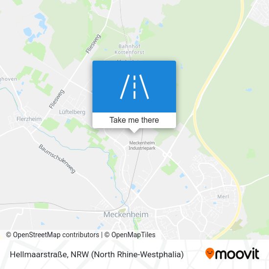 Hellmaarstraße map