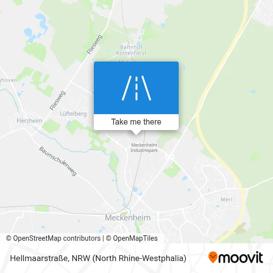 Hellmaarstraße map