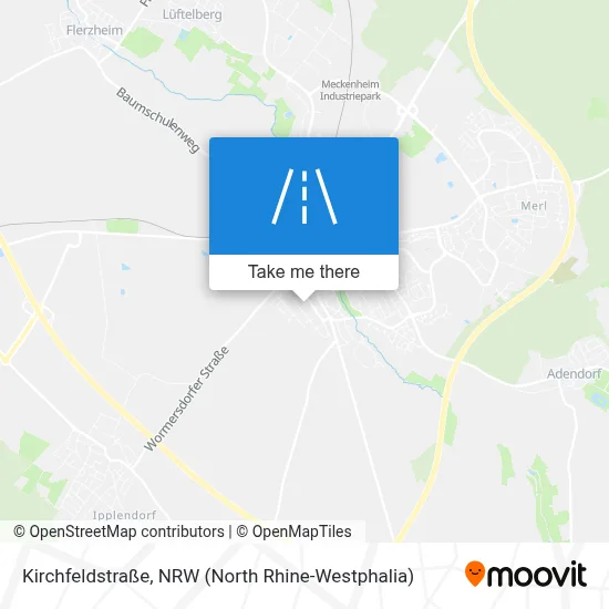 Kirchfeldstraße map