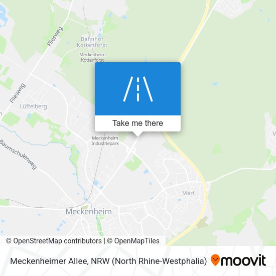 Meckenheimer Allee map