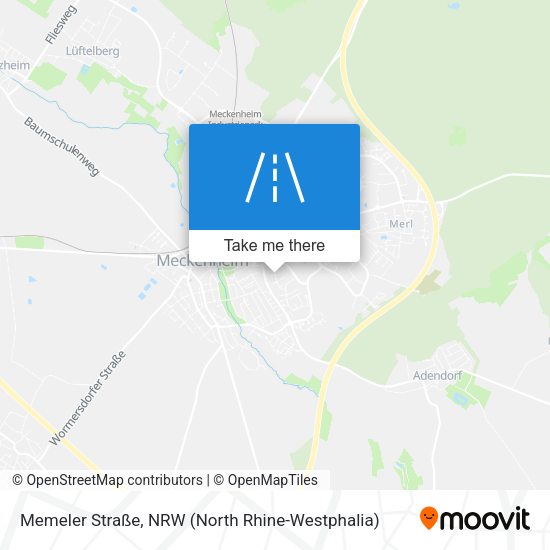 Memeler Straße map