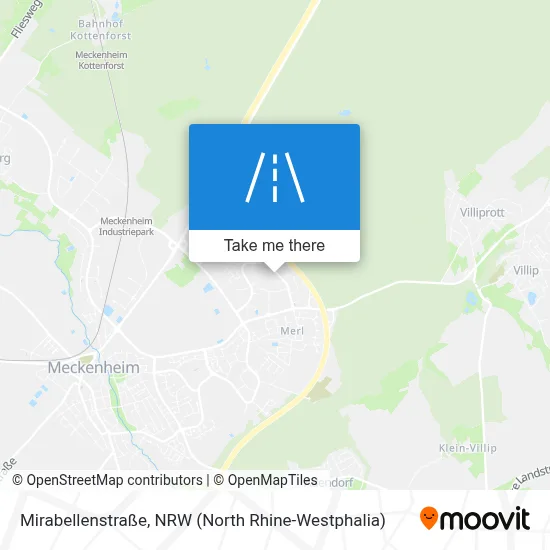 Mirabellenstraße map