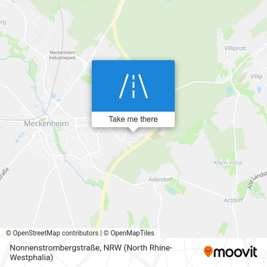 Nonnenstrombergstraße map