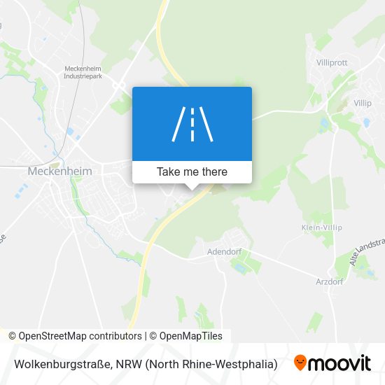 Wolkenburgstraße map