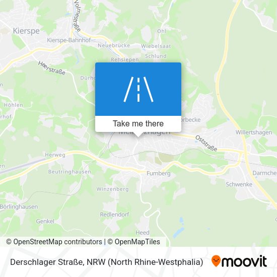 Derschlager Straße map