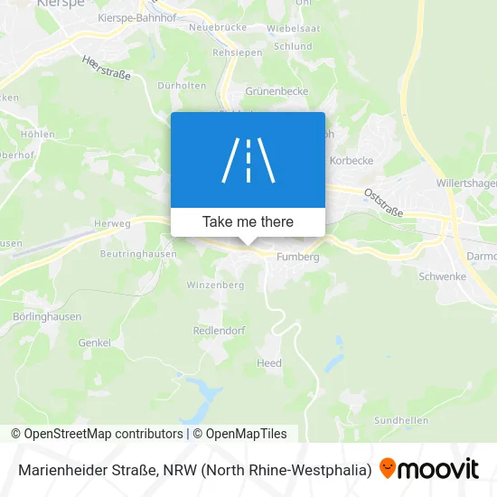 Карта Marienheider Straße